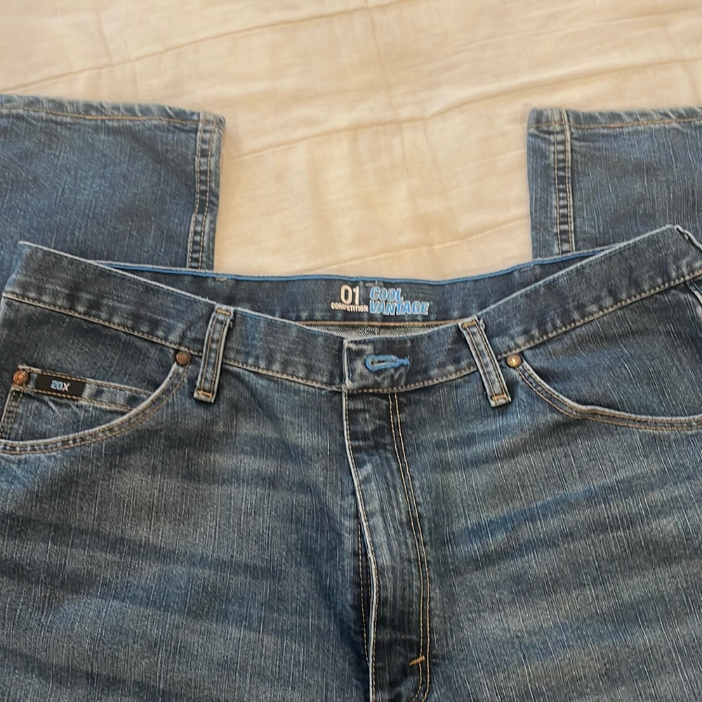 Men’s Wrangler 20X Cool Vantage jeans 36X34 bootcut